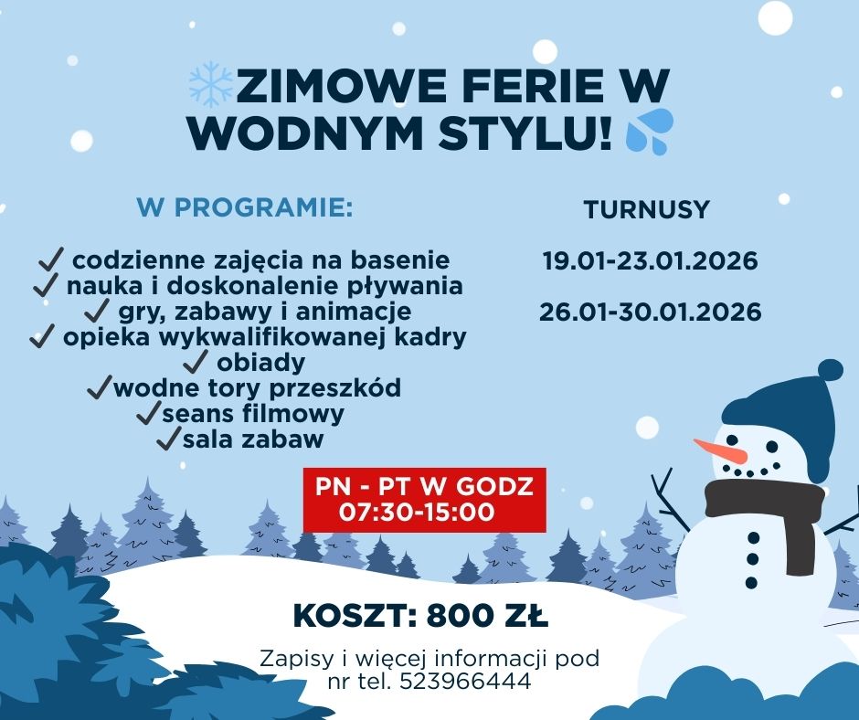 Półkolonie zima2026